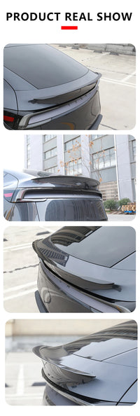 Becquet ABS Look Carbone Tesla Model Y Juniper 2025 Performance - vue de profil 2 - Becquet Voiture