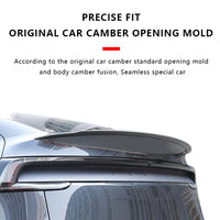 Becquet ABS Look Carbone Tesla Model Y Juniper 2025 Performance - vue de trois-quarts - Becquet Voiture