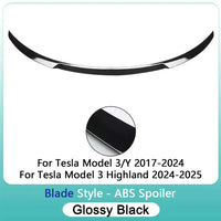 Becquet ABS Tesla Model 3 Highland 2024-2026 Original - détail du montage 3 - Becquet Voiture