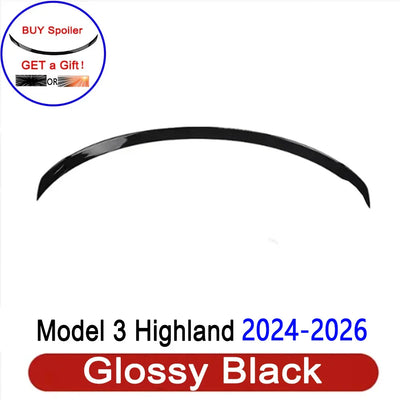 Becquet ABS Tesla Model 3 Highland 2024-2026 Original - en situation 3 - Becquet Voiture
