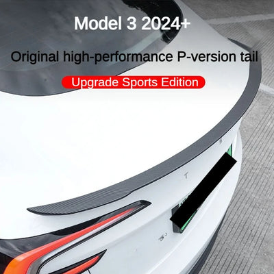 Becquet ABS Tesla Model 3 Highland 2024-2026 Original - vue de profil - Becquet Voiture