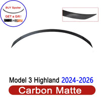 Becquet ABS Tesla Model 3 Highland 2024-2026 Original - vue rapprochée 3 - Becquet Voiture