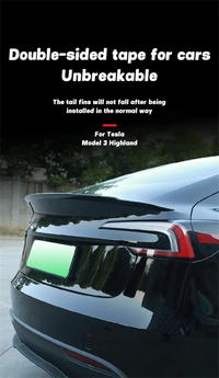Becquet ABS Tesla Model 3 Highland 2026 Ludicrous - en situation 2 - Becquet Voiture