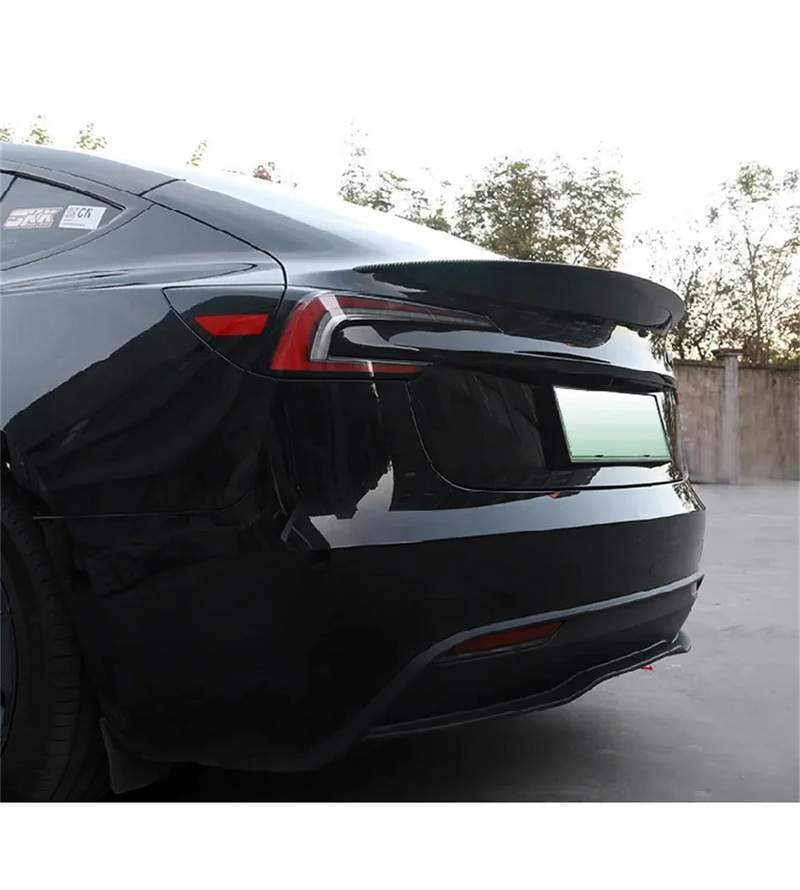 Becquet ABS Tesla Model 3 Highland 2026 Ludicrous - vue de dessus 2 - Becquet Voiture