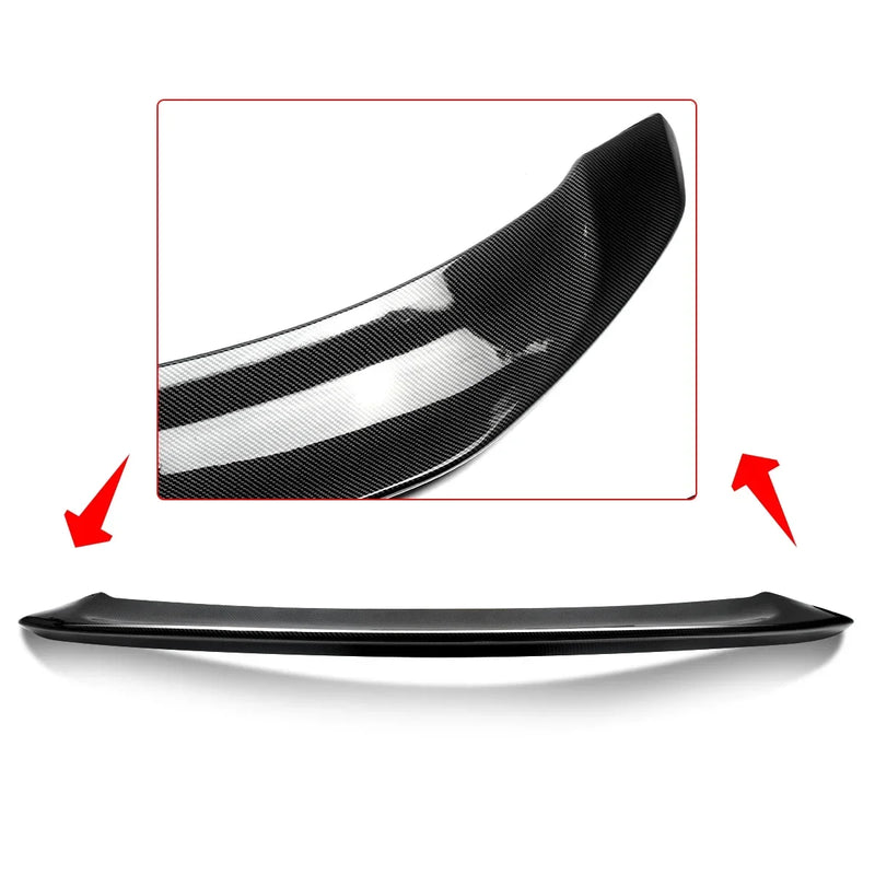 ABS Spoiler Tesla Model 3 V Style Sport 2017-2022 - fitted on vehicle - Becquet Voiture