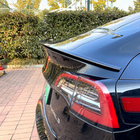 Becquet ABS Tesla Model Y et Model 3 Max Style 2020-2023 - vue arrière - Becquet Voiture