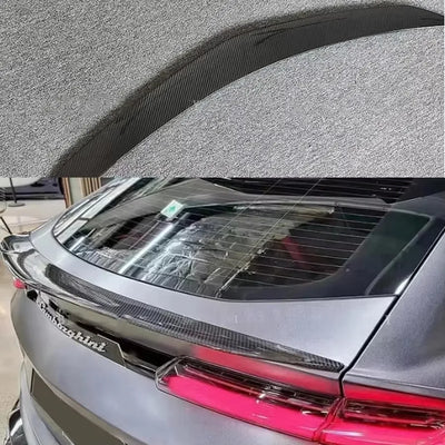 Becquet Aileron Arrière Carbone Lamborghini Urus - détail du montage - Becquet Voiture