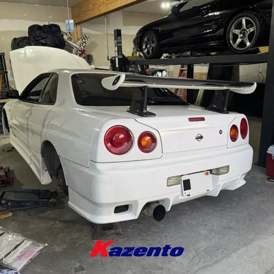 Becquet Aileron Carbone Nissan Skyline R34 GTR - vue arrière - Becquet Voiture