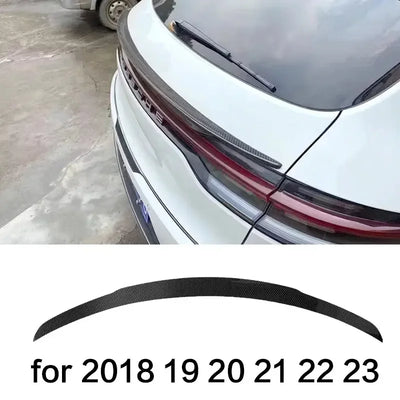Becquet Aileron Carbone Porsche Macan 2014-2023 - installé sur véhicule 3 - Becquet Voiture