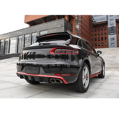 Becquet Aileron Carbone Porsche Macan 2014-2023 - vue arrière - Becquet Voiture