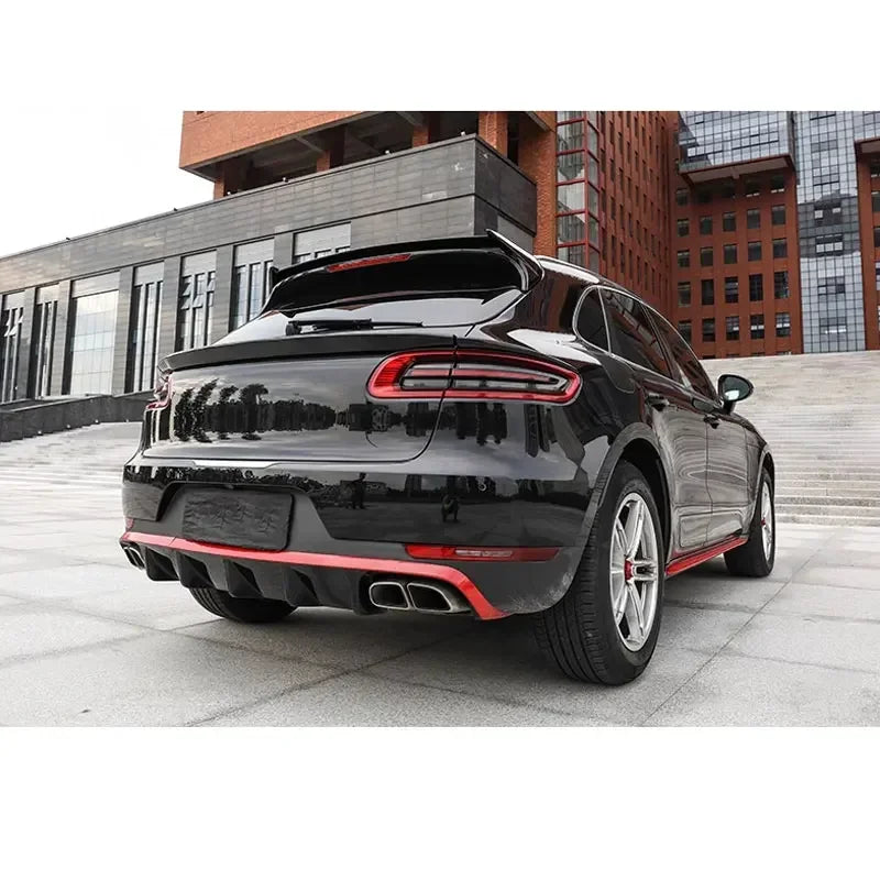 Becquet Aileron Carbone Porsche Macan 2014-2023 - vue arrière - Becquet Voiture