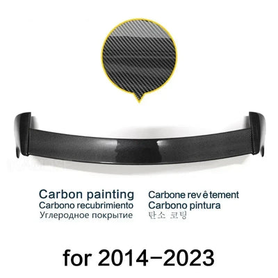 Becquet Aileron Carbone Porsche Macan 2014-2023 - vue de profil 3 - Becquet Voiture