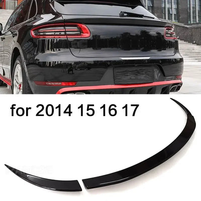 Becquet Aileron Carbone Porsche Macan 2014-2023 - vue de trois-quarts 3 - Becquet Voiture