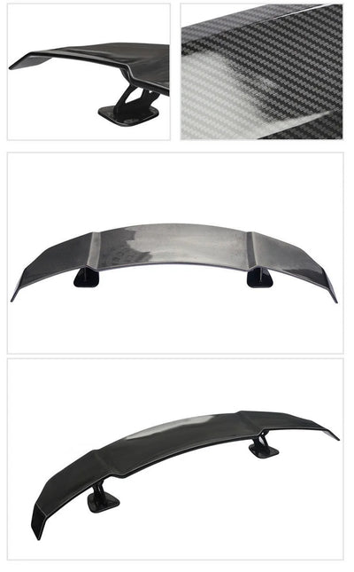 Becquet Aileron GT Universel Sport Berline Look Carbone - vue de trois-quarts 2 - Becquet Voiture