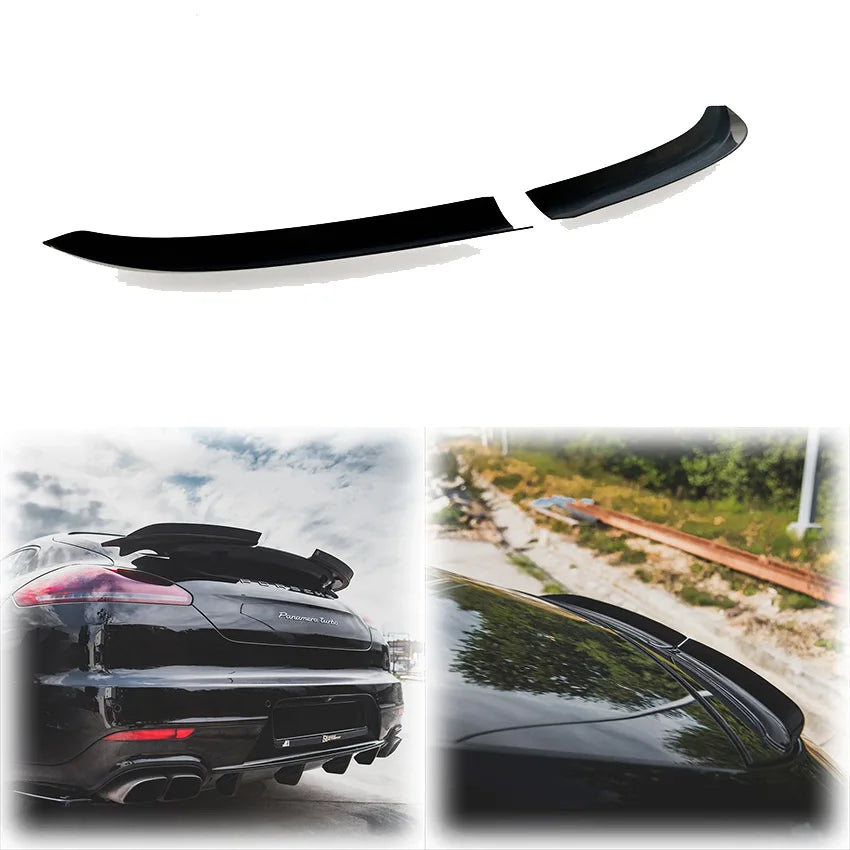 Becquet Aileron Porsche Panamera 970 2013-2016 ABS 2 Pièces - vue de face - Becquet Voiture