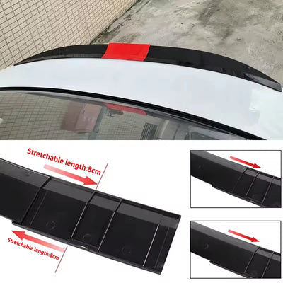 Becquet Aileron Réglable Tesla Model 3 2017-2026 ABS - en situation - Becquet Voiture