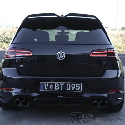 Becquet Aileron Style Oettinger VW Golf 7 GTI R - vue de trois-quarts - Becquet Voiture