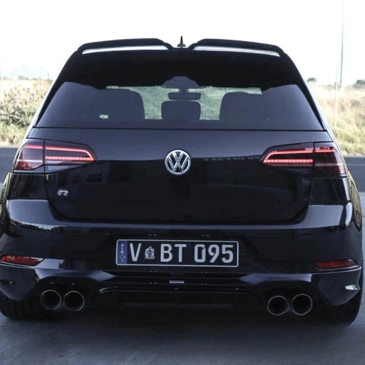 Oettinger Style Spoiler Lip for VW Golf 7 GTI R - three-quarter view - Becquet Voiture