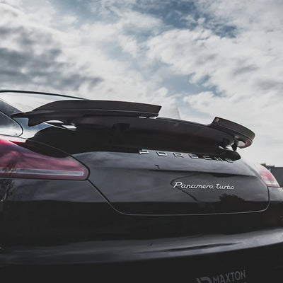Becquet Arrière ABS Porsche Panamera 970 2013-2016 - installé sur véhicule - Becquet Voiture