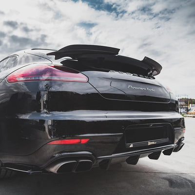 Becquet Arrière ABS Porsche Panamera 970 2013-2016 - vue arrière - Becquet Voiture