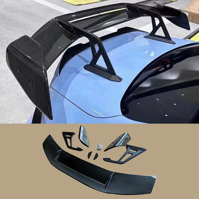 Becquet Arrière Carbone BMW M2 M3 M4 - vue de face - Becquet Voiture