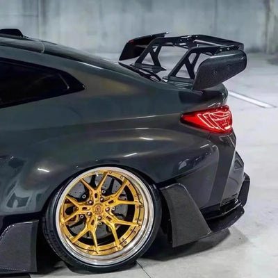 Becquet Arrière Carbone BMW M2 M3 M4 - vue de trois-quarts - Becquet Voiture
