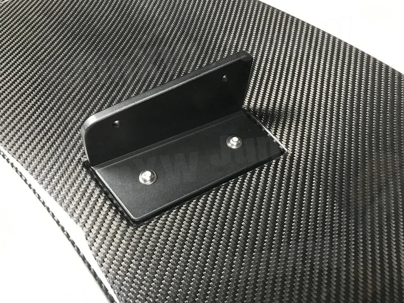 Becquet Arrière Carbone Porsche Cayman Boxster 718 GT4 2016-2019 - installé sur véhicule - Becquet Voiture