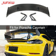 Becquet Arrière Carbone Porsche Cayman Boxster 718 GT4 2016-2019