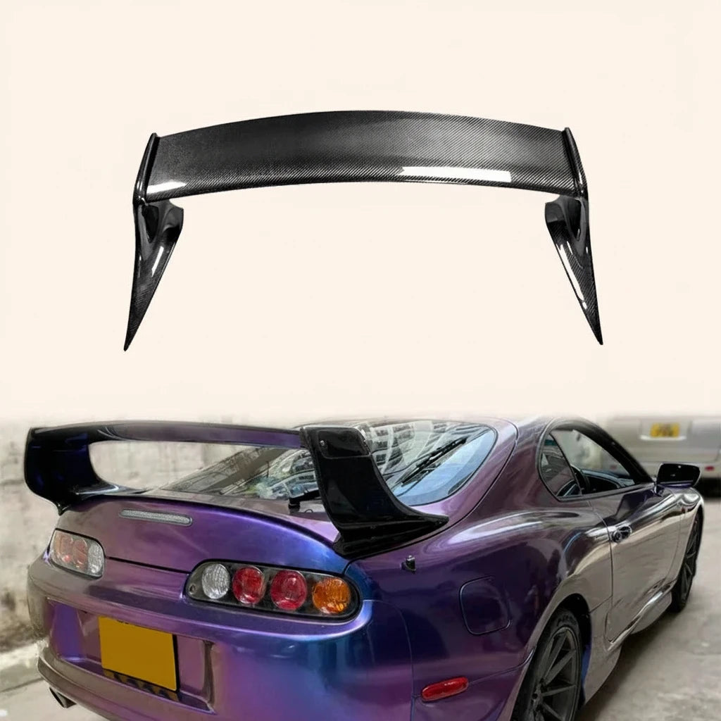 Becquet Arrière Carbone Toyota Supra MK4 JZA80 1993-1998 - vue de face - Becquet Voiture