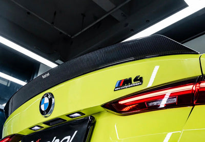 Becquet Arrière Fibre Carbone BMW G82 - vue de profil - Becquet Voiture