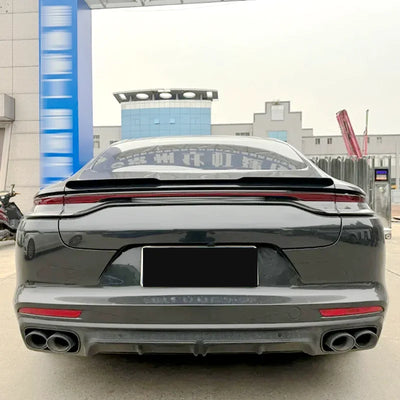 Becquet Arrière Porsche Panamera 971 2016-2023 - vue de profil - Becquet Voiture