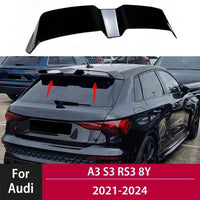 Becquet Audi A3 S3 RS3 8Y Sportback 2021-2024 - vue de face - Becquet Voiture