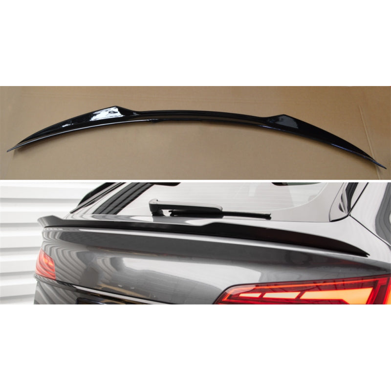 Becquet Audi Q5 Sportback 21+ Noir Brillant Carbone - vue de face - Becquet Voiture