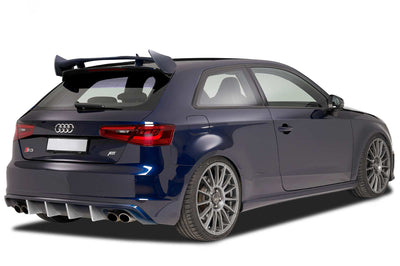 Becquet Audi S3, RS3 8V 3 Portes 2012 à 2020 - vue de face - Becquet Voiture