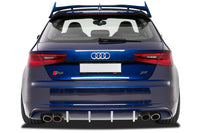 Becquet Audi S3, RS3 8V Sportback (2012 à 2020) - vue de face - Becquet Voiture