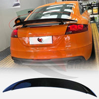 Audi TT 8J MK2 TTS TT RS Coupe 2008-2014 Front Splitter - front view - Becquet Voiture