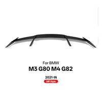 Becquet BMW M3 G80 M4 G82 Carbone MP Style - détail du montage - Becquet Voiture