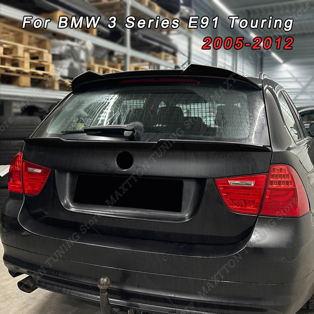 Becquet BMW Série 3 E91 Touring 2005-2012 ABS - vue de face - Becquet Voiture