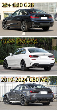 Becquet BMW Série 3 G20 G28 G80 M3 PSM Carbone - vue rapprochée - Becquet Voiture