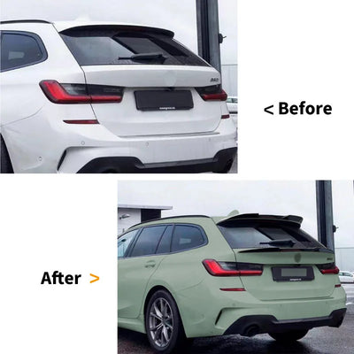 Becquet BMW Série 3 Touring G21 Wagon 2019-2025 Diffuser - vue de profil - Becquet Voiture
