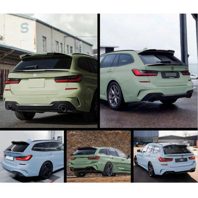Becquet BMW Série 3 Touring G21 Wagon 2019-2025 Diffuser - vue de trois-quarts - Becquet Voiture