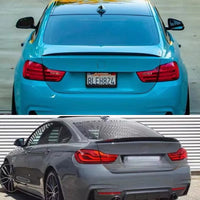 Becquet BMW Série 4 F32 F33 F36 M Performance - vue de profil - Becquet Voiture