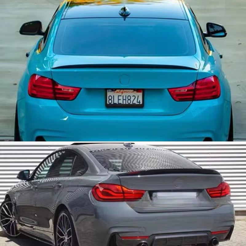 Becquet BMW Série 4 F32 F33 F36 M Performance - vue de profil - Becquet Voiture