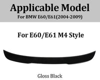 Becquet BMW Série 5 E60 M4 MP PSM Style - détail du montage - Becquet Voiture