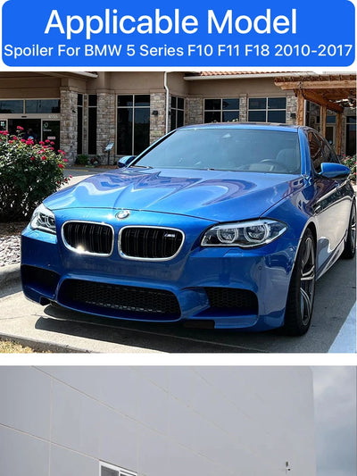 Becquet BMW Série 5 F10 M5 PSM MP M4 2010-2017 - détail du montage - Becquet Voiture