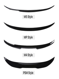 Becquet BMW Série 5 F10 M5 PSM MP M4 2010-2017 - vue arrière - Becquet Voiture