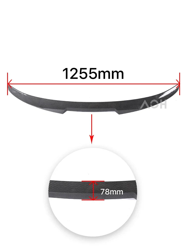 Becquet BMW Série 5 F10 M5 PSM MP M4 2010-2017 - vue de dessus 3 - Becquet Voiture