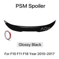 Becquet BMW Série 5 F10 M5 PSM MP M4 2010-2017 - vue de dessus 5 - Becquet Voiture