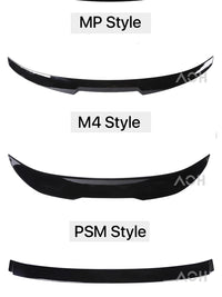 Becquet BMW Série 5 F10 M5 PSM MP M4 2010-2017 - vue de dessus - Becquet Voiture