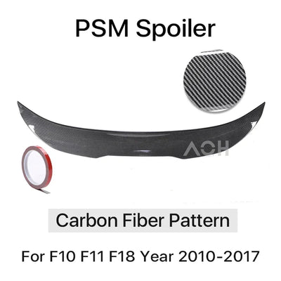 Becquet BMW Série 5 F10 M5 PSM MP M4 2010-2017 - vue rapprochée 5 - Becquet Voiture